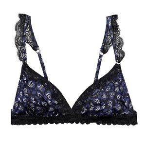 STELLA MCCARTNEY Silk & Lace Bra - Bralette - Women’s Size Medium - New